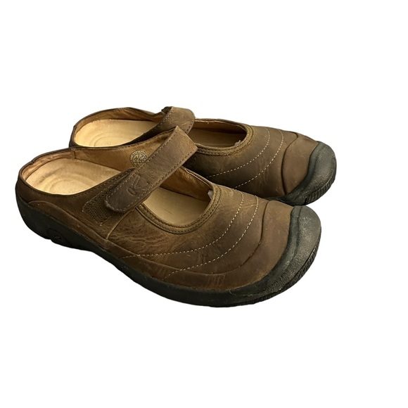 Keen Shoes Keen Brown Mary Jane Style Mules Size 75 Poshmark